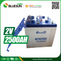 Bluesun 2V 2000Ah 2500Ah Lithium Ion Battery Lead Acid AGM Solar Battery Storage For Solar Energy