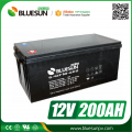 Bluesun 12V 100Ah 200Ah Rechargeable Solar Panel Battery Long Lifespan 12V Battery 12V 200Ah For Solar System