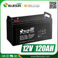 Bluesun gel battery solar 12v 120ah 150ah gel battery rechargeable solar batteries