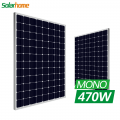 Bluesun High Efficiency 96Cells 470watt Single Solar Panel for Solar Power Energy System