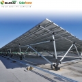 Roof Ballasted Solar Panel Racking Structure