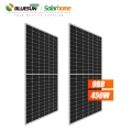 Bluesun Half Cut Silicon 425W 430W 435W 440W 445W 450W 455 Watt PV Module Mono Solar Panel Price