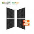 Bluesun High Efficiency Solar Module 144cell Half Cut Solar Panel 440Watt 440W Black PV Module 440Wp Paneles Solares