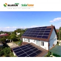 Bluesun EU Stocks Shingled Solar Panel Full Black 415W Solar Panel Overlap PV Modules410W 415Watt
