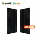 Bluesun high performance monocrystalline solar panels 530w solar panel 540w 550w 555w half cut solar panels