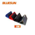 Bluesun flexible thin film solar panel black shingle solar flexible paper easy to clean