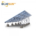 Hybrid 120KW solar power system with storage system