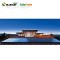 Bluesun Roof shingle Solar Panels 170W Customized Solar Cell Mono All Black Solar Panel
