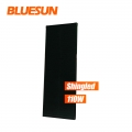 Bluesun Shingled Halfcell 100W 110W  All Black Solar Panel Black 110Watt Monocrystalline Silicon Solar Panels
