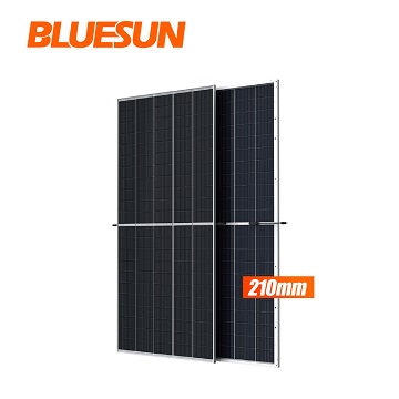 Bluesun Solar will offer 210mm large cell mono perc solar panel with max power 550Watt
