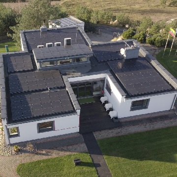 Bluesun 30kw on grid solar system in Republic Of Lithuania