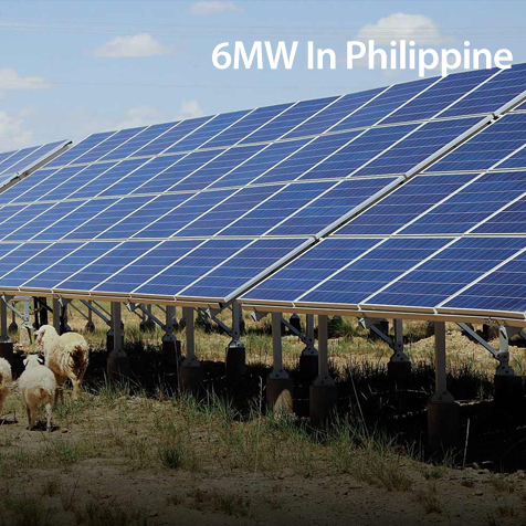6MW Solar power plant in Philippine