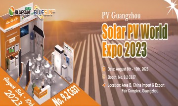 Welcome to visit Bluesun's booth on Solar PV World Expo 2023 (PV Guangzhou)