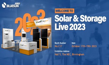 Bluesun team at Solar & Storage Live 2023 