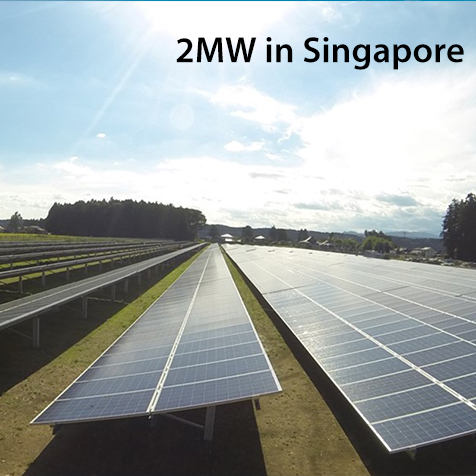2MW Solar Power Plant In Singapore