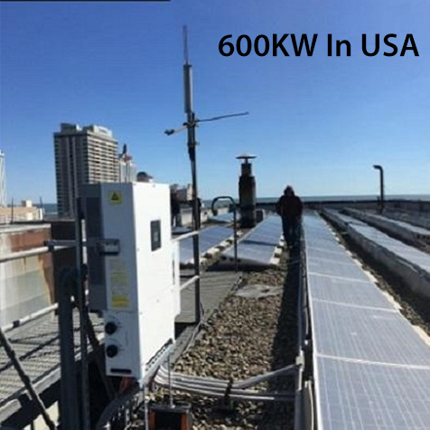 600KW Ground-Mounted Solar Power System in USA