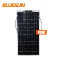 Bluesun best flexible solar panel 50w 80w 160w ETFE mono panel solar flexible
