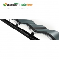 Bluesun 30W Solar Tiles Roof Photovoltaic Dual Glass Triple-Arch Tile 30Watt Roof Tiles