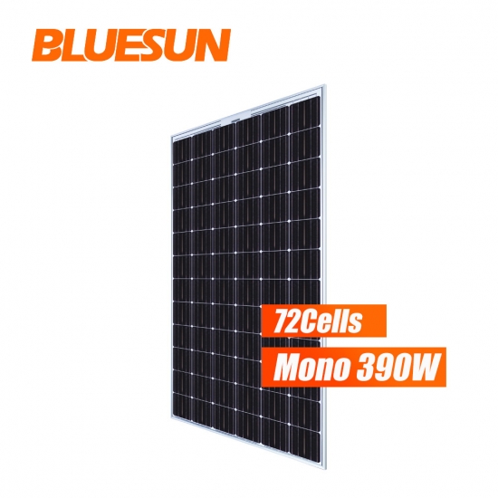 Frameless Bifacial Solar Panel 390w Solar Panel