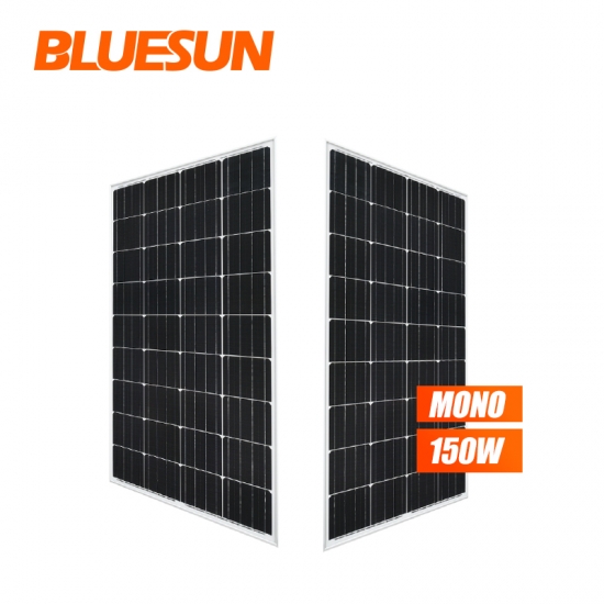Bluesun 5BB 150W Mono Solar Panel 150 Watt 160W Solar Panel 18V PV Module