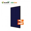 Bluesun ETL Standard Polycrystalline Black Frame Solar Panel 350Watt 350Wp 350 W PV Module For Solar System