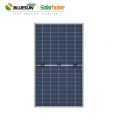 Bluesun 166mm Bifacial PV Module 380watt 380 wp 380w Half Cell Mono PV Solar Panel