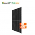 Bluesun High Efficiency Solar Module 144cell Half Cut Solar Panel 440Watt 440W Black PV Module 440Wp Paneles Solares