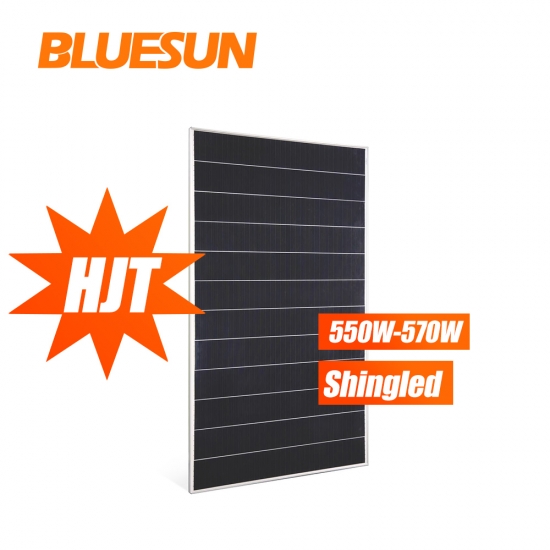HJT 550watt shingled solar panel