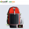 Bluesun Free Shipping Solar Bag With Thin Film Solar Panels Bags Outdoor Sports Solar Backpack
