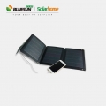 Bluesun flexible thin film solar panel black shingle solar flexible paper easy to clean