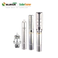 Bluesun pump solar energy 100m max head submersible solar water pumping 1.8m3/h  0.5hp 2hp 7.5kw water well pump system