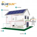 Bluesun 30KW Hybrid Solar System 30 KW 30Kva Solar Panel System For Home With Lithium Ion Batteries As Back Up