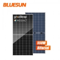USA Warehouse 550W Bifacial Solar Panel UL Certification High Power Double Glass 550Watt Solar Panels In California