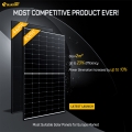 Bluesun high efficiency all black pv solar panel 440watt  jet n-type 450w mono shingled solar panels price