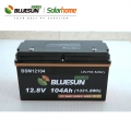 Bluesun High Capacity LifePO4 Lithium-ion Batteries 12V 104Ah Deep Cycle Energy Storage Solar Battery