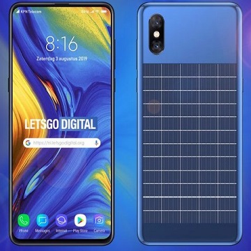 Xiaomi New Design Patent Exposure: Solar Cells on the Back of Mobile Phone