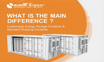 The Main Differences Between Customized Energy Storage Container and Standard Shipping Container 