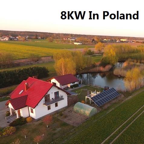 Bluesun 8KW Solar System In Poland