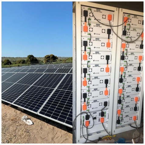 Bluesun 50kW Off Grid Energy Storage System in Mozambique