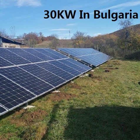 Bluesun 30KW Solar System In Bulgaria