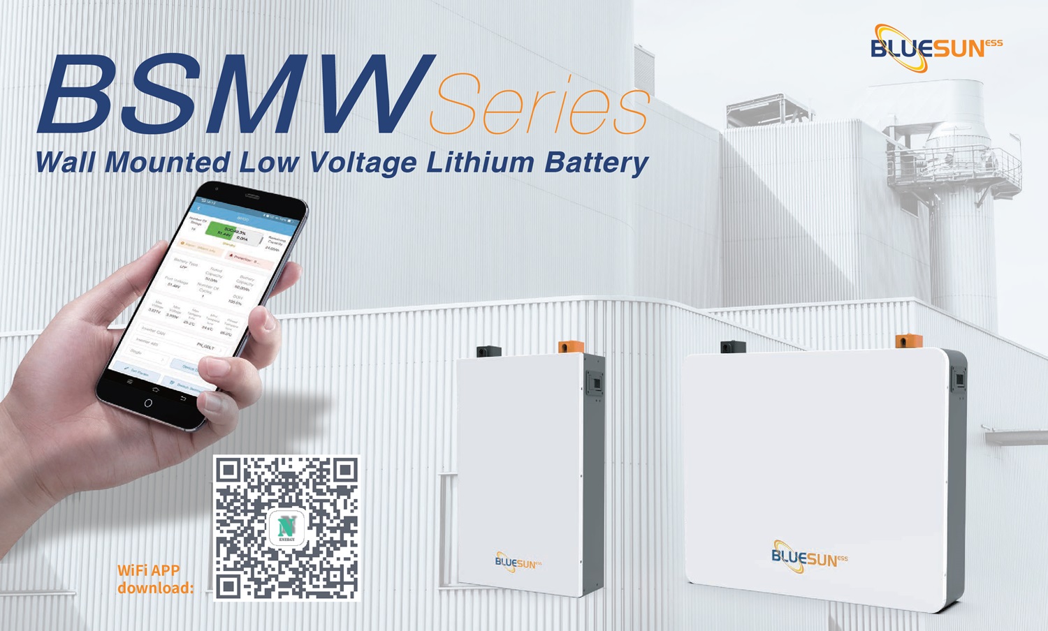 Bluesun BSM48200W Battery