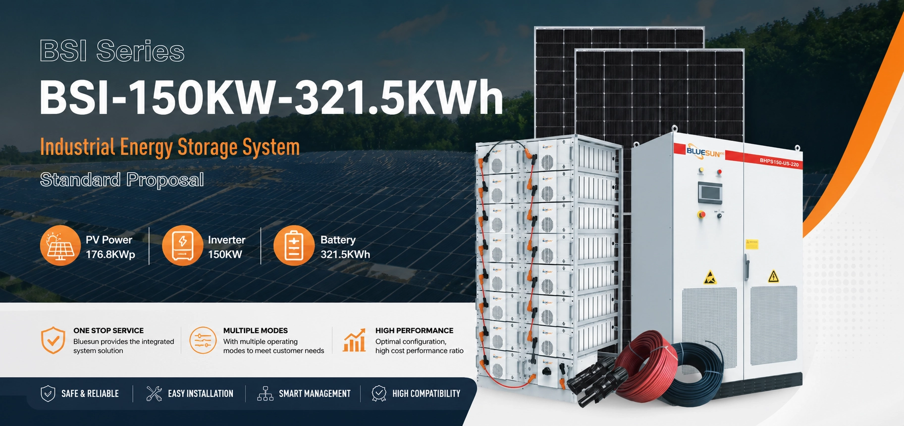 BSI 150kW 321.5kWh Energy Storage System