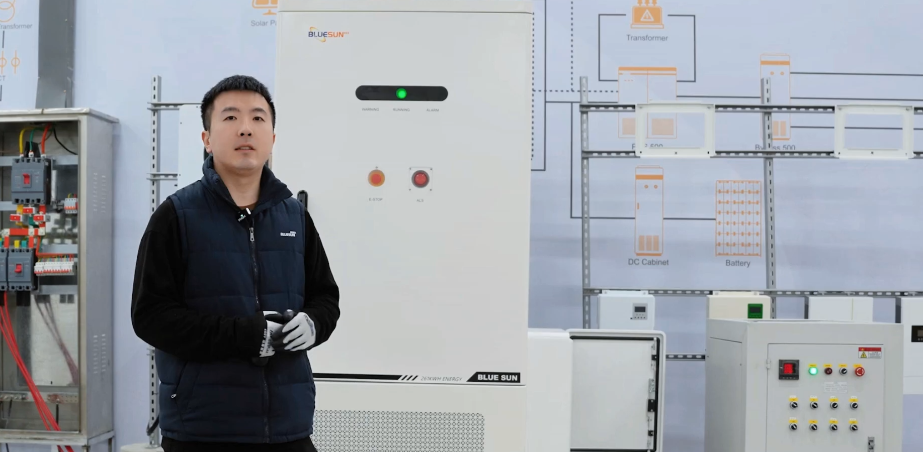 261kWh Liquid-Cooled ESS Supports On-Grid & Off-Grid Modes | EU Stock Available