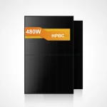 480W HPBC Solar Panel for Residential & Commercial Applications thumbnail 1