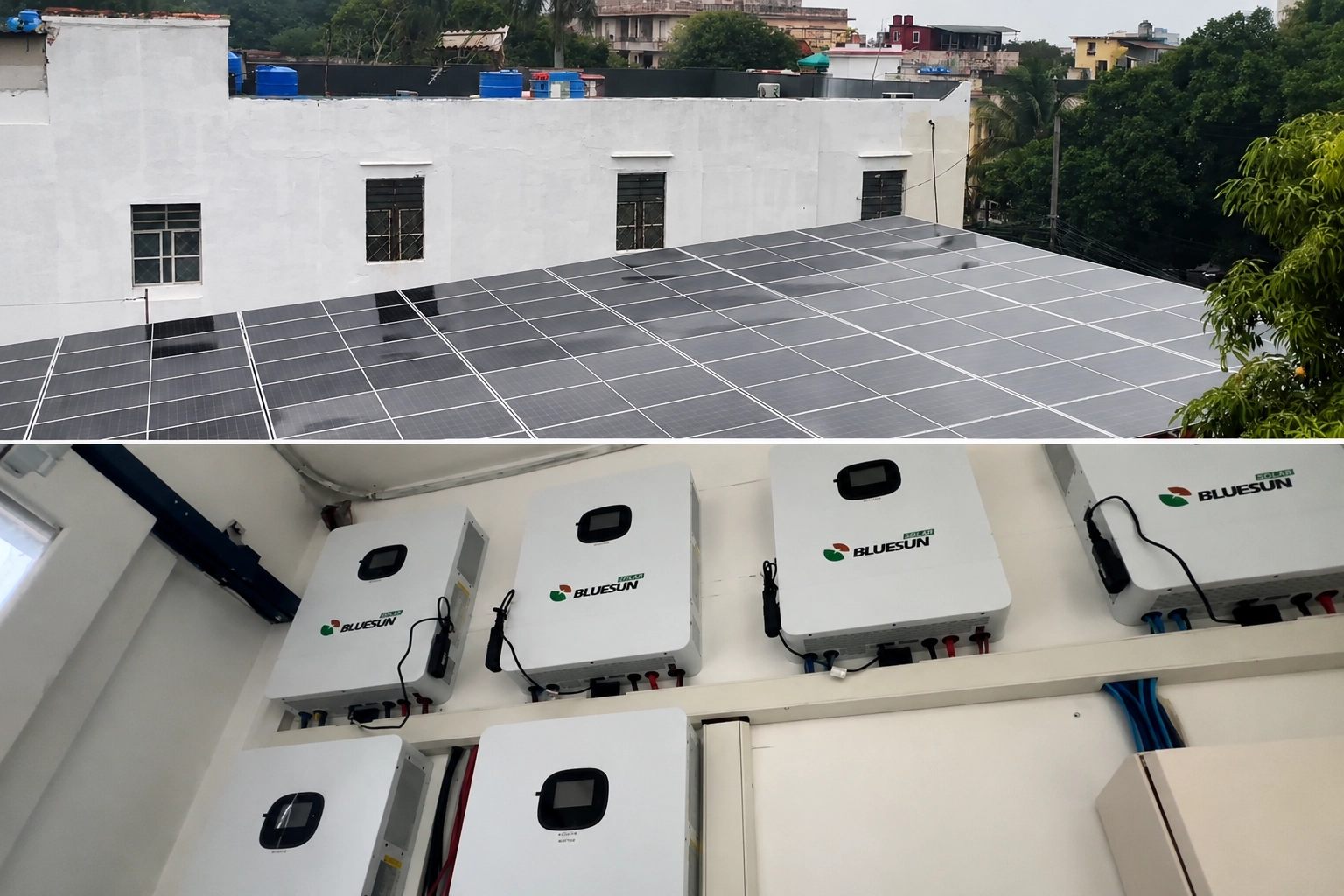 60kW off-grid solar and battery energy storage system at Norwegian Embassy in Cuba