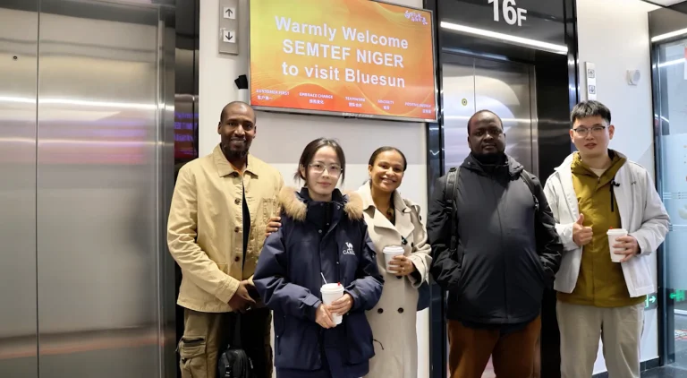 Nigerian Client Visits Bluesun