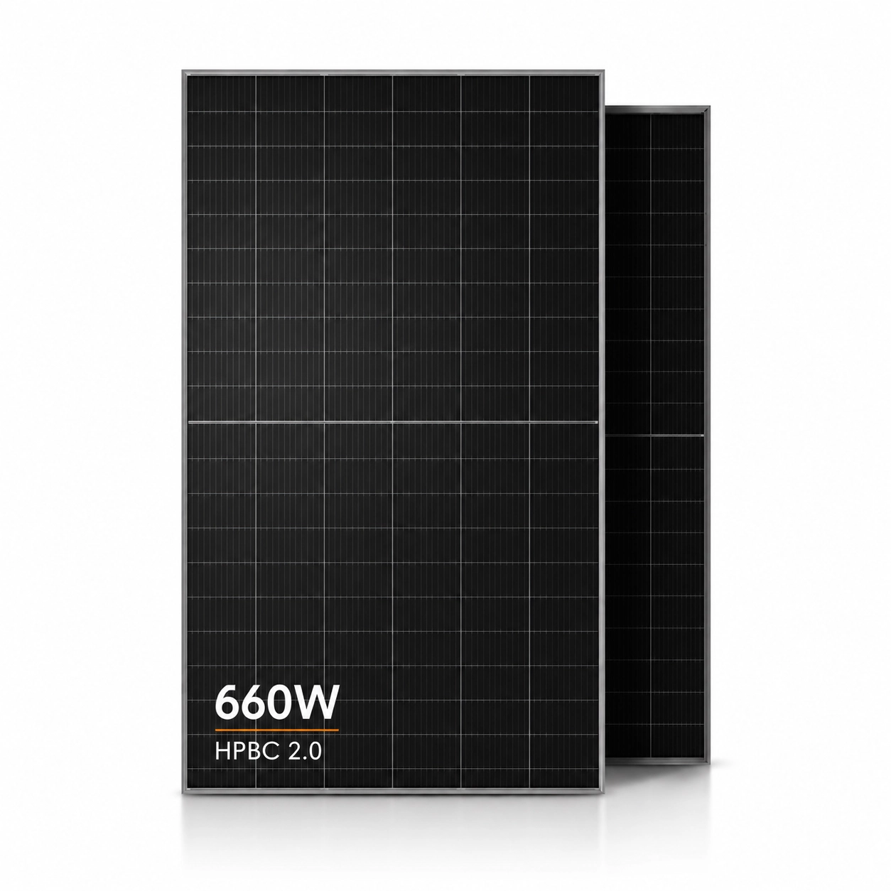 660W HPBC solar panel in Europe stock