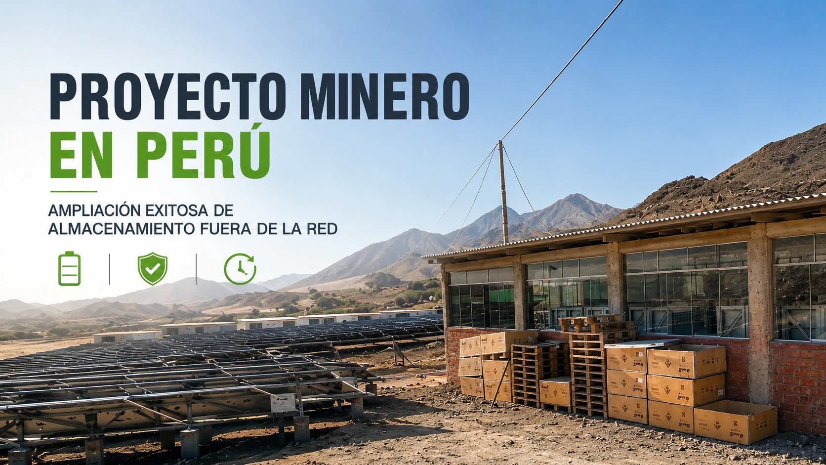 Peru Mining Project | Off-Grid ESS Expansion Successfully Completed