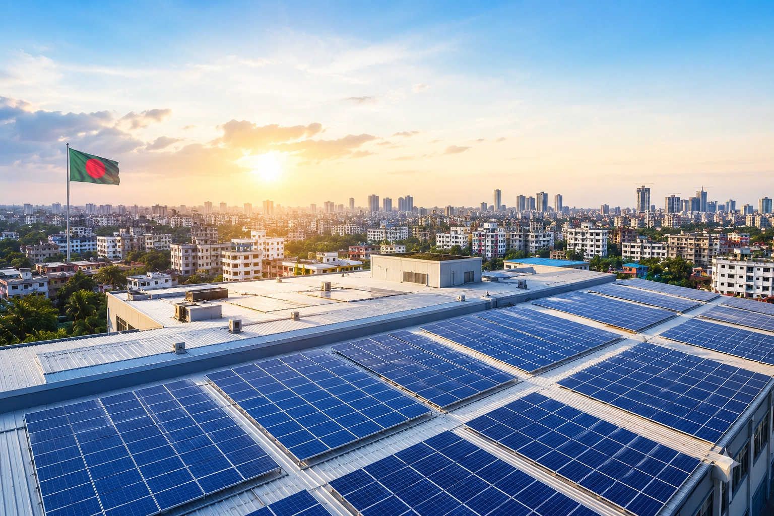 Bangladesh solar market with commercial rooftop solar and renewable energy development