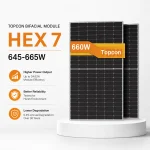 660W N-Type TOPCon Bifacial Solar Module for Commercial & Utility Projects thumbnail 2